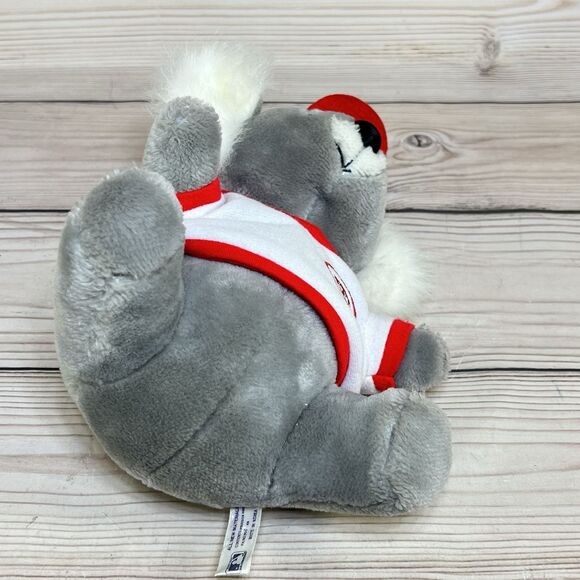 VTG Cincinnati Reds Koala Bear Plush Steven Smith Stuffed Animal w/Hat MLB -RARE - Picture 14 of 15